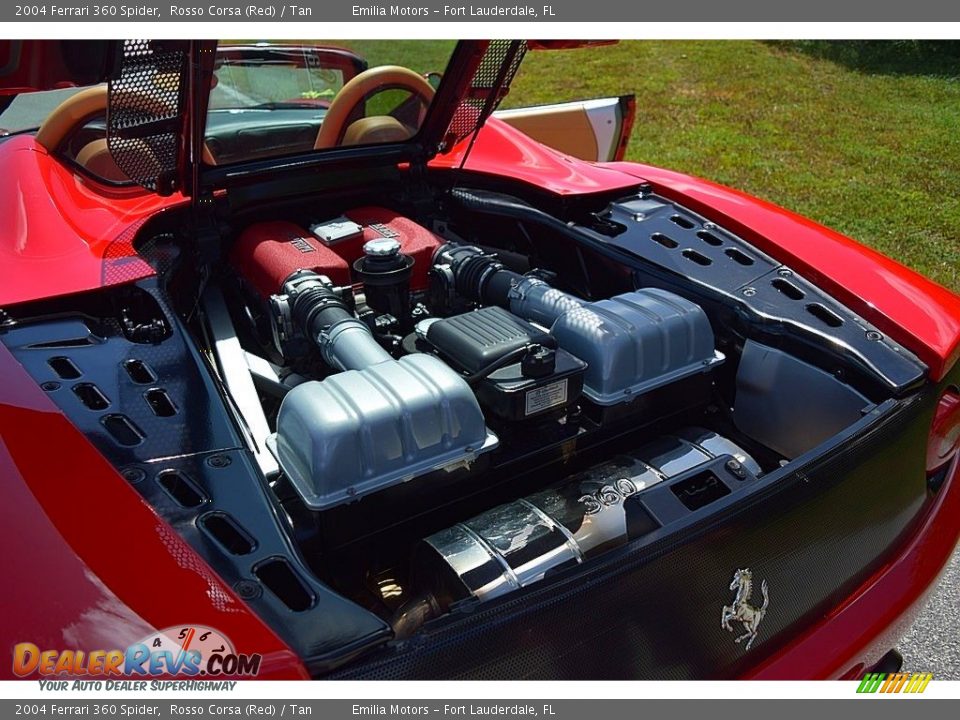2004 Ferrari 360 Spider 3.6 Liter DOHC 40-Valve V8 Engine Photo #63