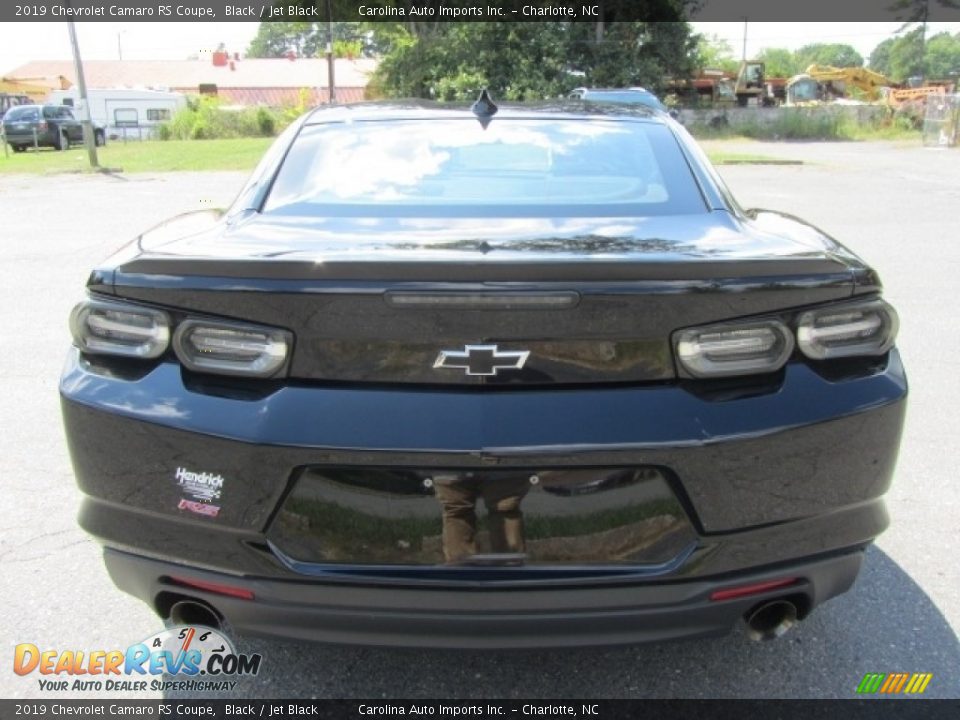 2019 Chevrolet Camaro RS Coupe Black / Jet Black Photo #9