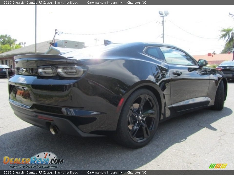 2019 Chevrolet Camaro RS Coupe Black / Jet Black Photo #10