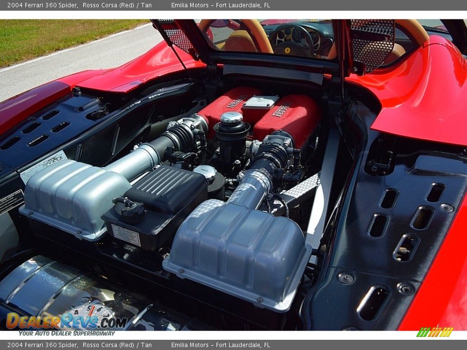 2004 Ferrari 360 Spider 3.6 Liter DOHC 40-Valve V8 Engine Photo #65