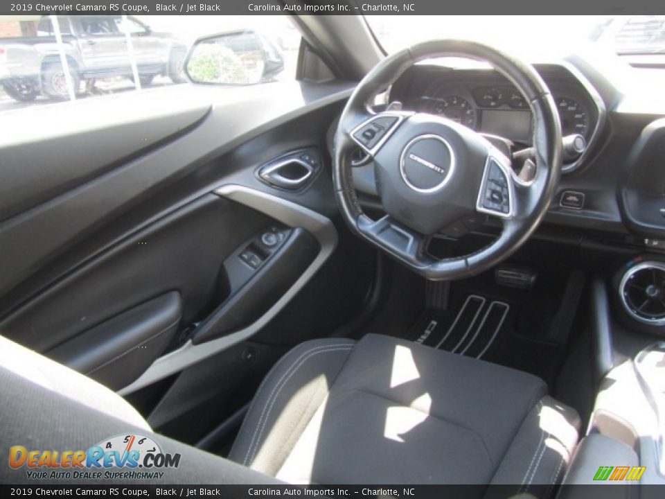 2019 Chevrolet Camaro RS Coupe Black / Jet Black Photo #12
