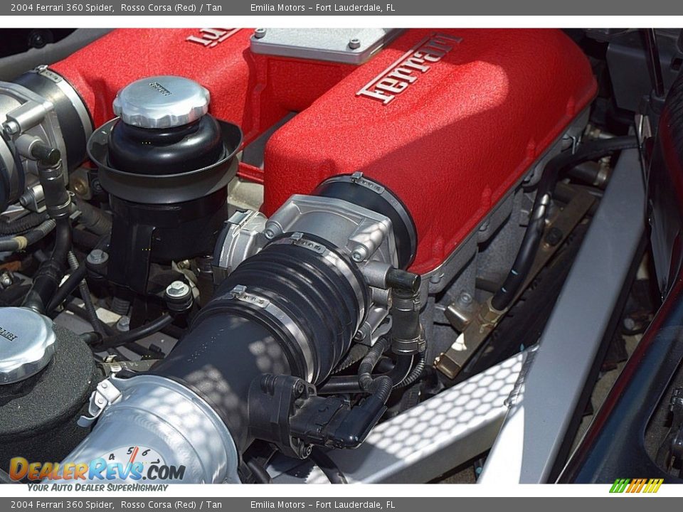 2004 Ferrari 360 Spider 3.6 Liter DOHC 40-Valve V8 Engine Photo #66