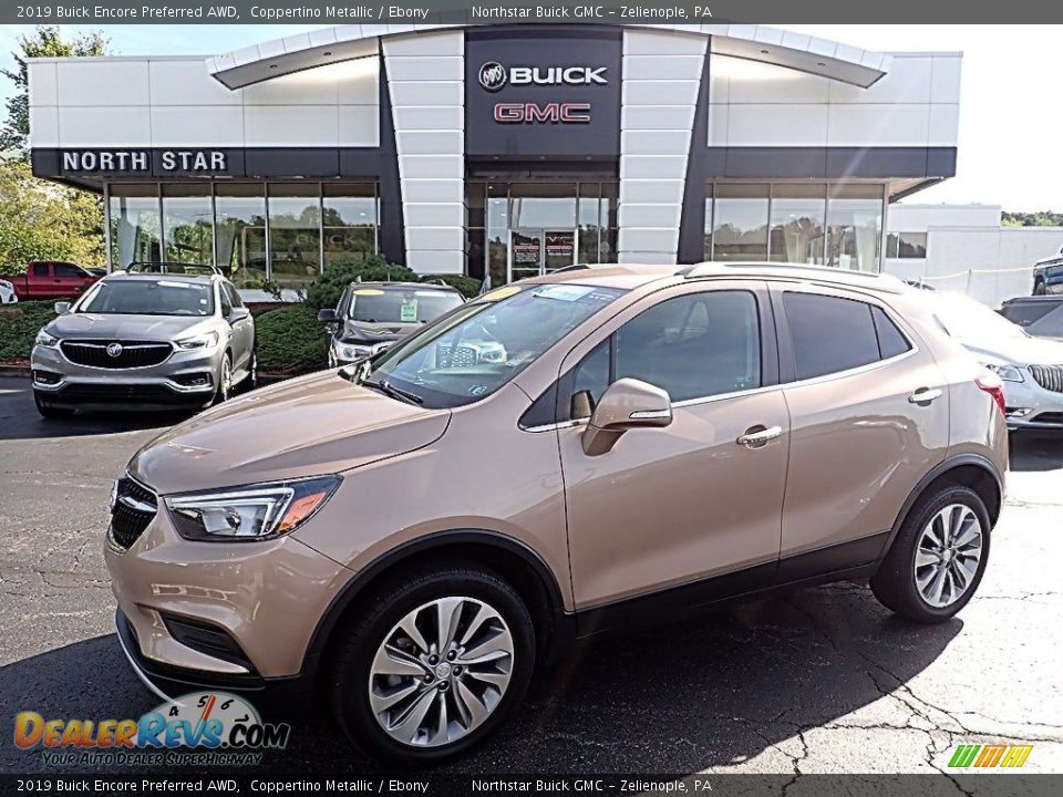 2019 Buick Encore Preferred AWD Coppertino Metallic / Ebony Photo #1