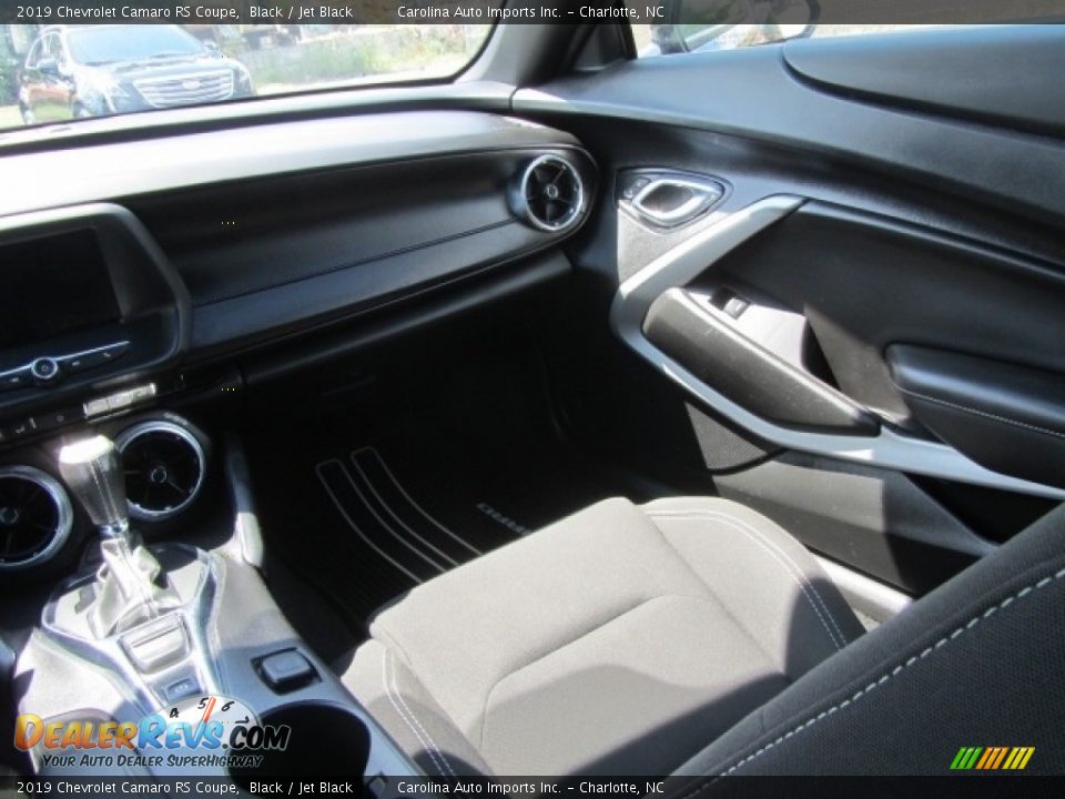 2019 Chevrolet Camaro RS Coupe Black / Jet Black Photo #14