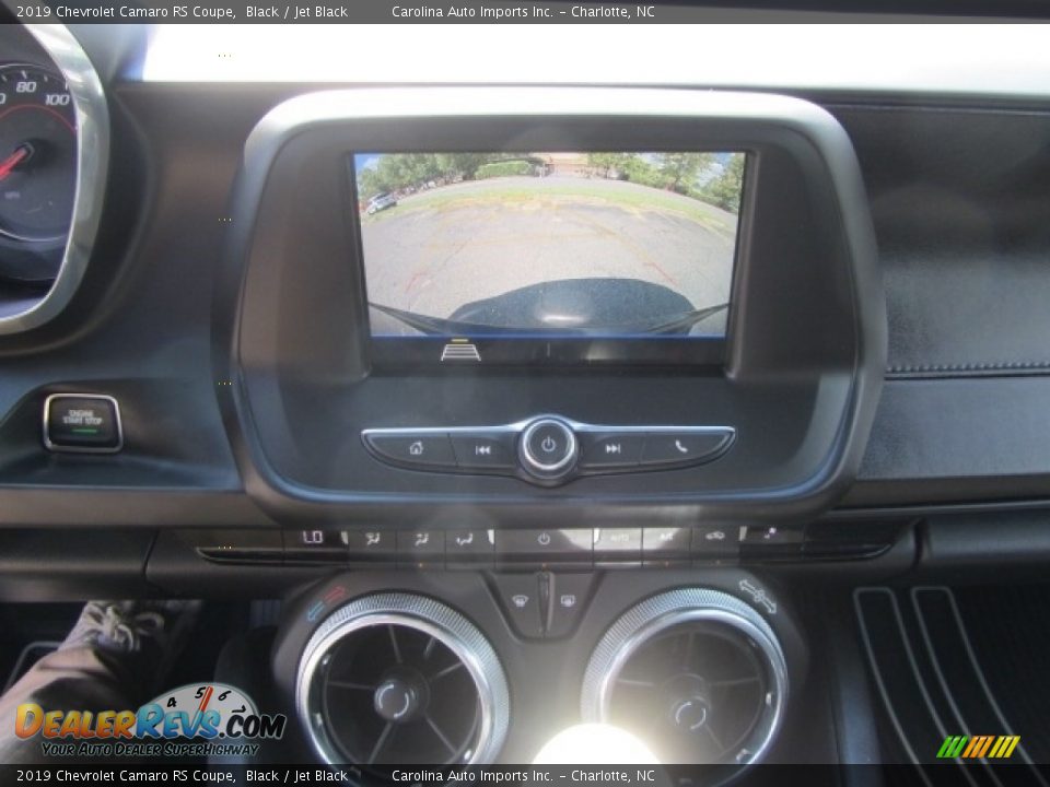 2019 Chevrolet Camaro RS Coupe Black / Jet Black Photo #16