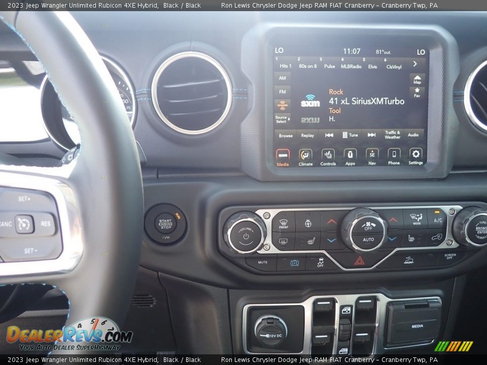 Controls of 2023 Jeep Wrangler Unlimited Rubicon 4XE Hybrid Photo #17