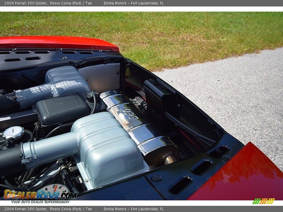 2004 Ferrari 360 Spider 3.6 Liter DOHC 40-Valve V8 Engine Photo #71