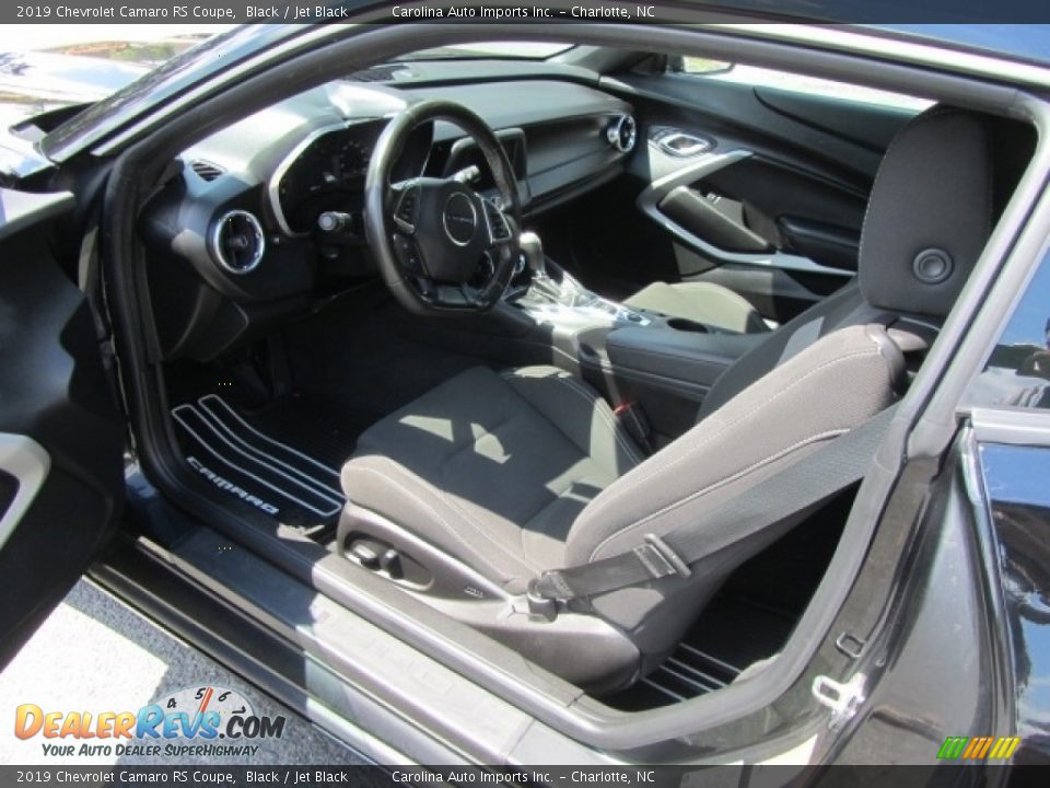 2019 Chevrolet Camaro RS Coupe Black / Jet Black Photo #17