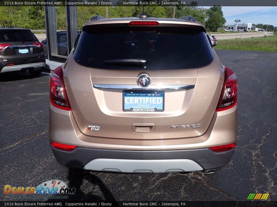 2019 Buick Encore Preferred AWD Coppertino Metallic / Ebony Photo #5