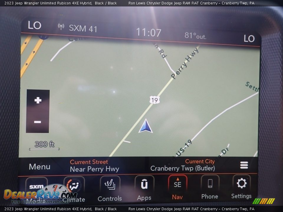 Navigation of 2023 Jeep Wrangler Unlimited Rubicon 4XE Hybrid Photo #19
