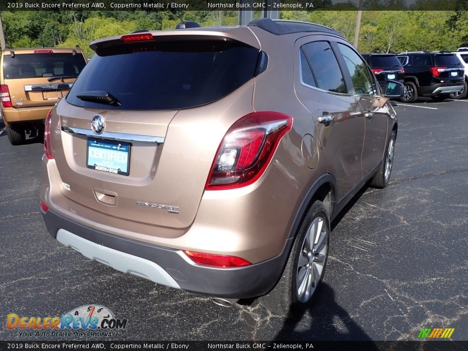 2019 Buick Encore Preferred AWD Coppertino Metallic / Ebony Photo #6