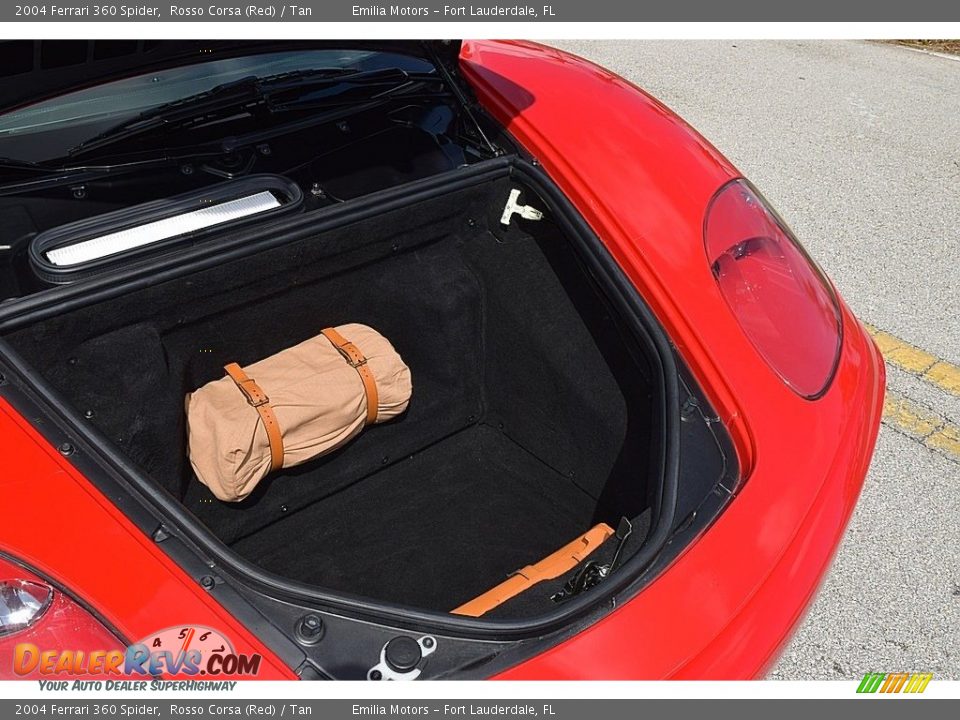 2004 Ferrari 360 Spider Trunk Photo #74