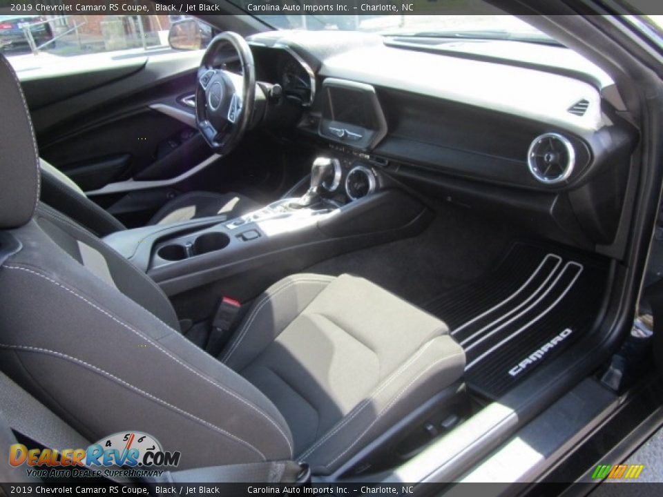 2019 Chevrolet Camaro RS Coupe Black / Jet Black Photo #22