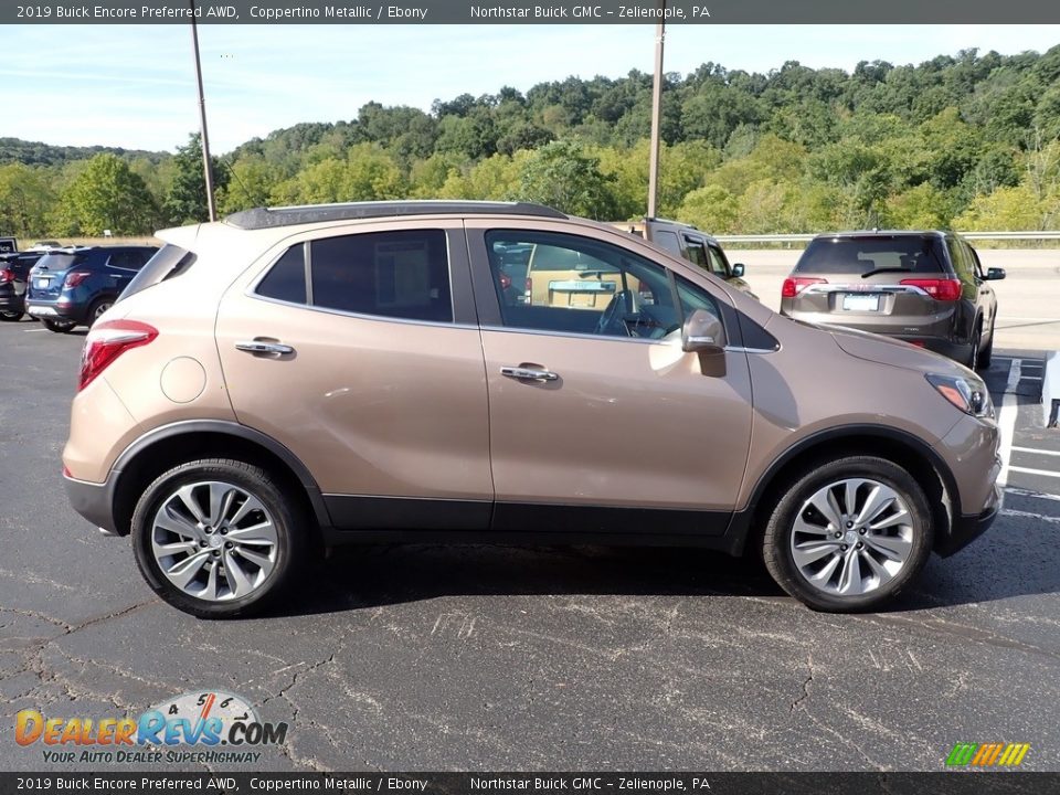 2019 Buick Encore Preferred AWD Coppertino Metallic / Ebony Photo #8