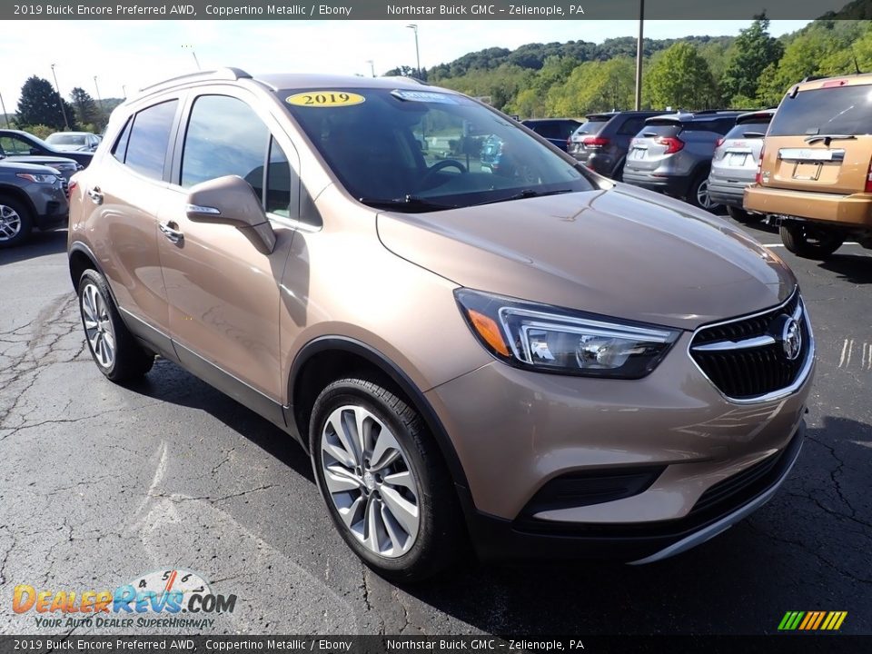 2019 Buick Encore Preferred AWD Coppertino Metallic / Ebony Photo #9