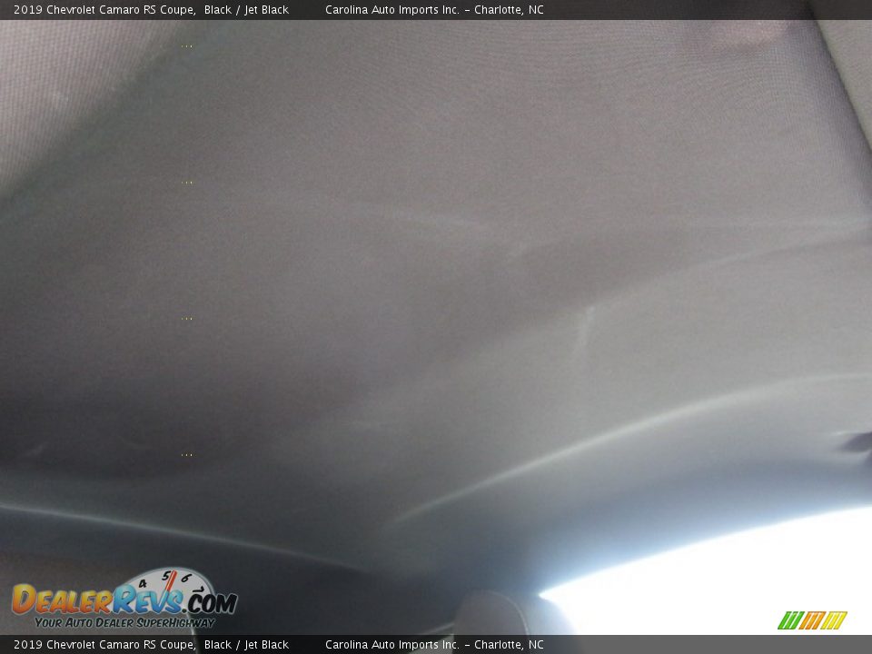 2019 Chevrolet Camaro RS Coupe Black / Jet Black Photo #24