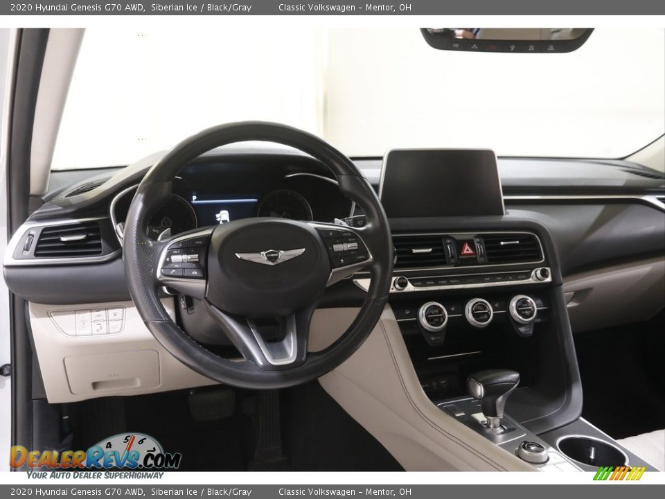 Dashboard of 2020 Hyundai Genesis G70 AWD Photo #6