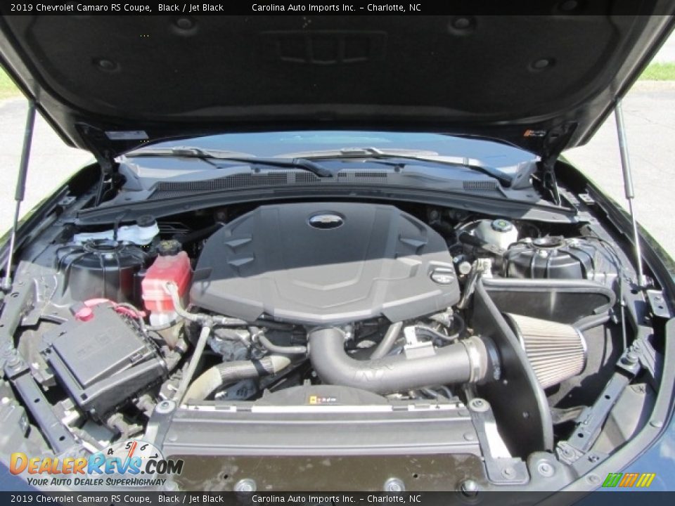 2019 Chevrolet Camaro RS Coupe Black / Jet Black Photo #25