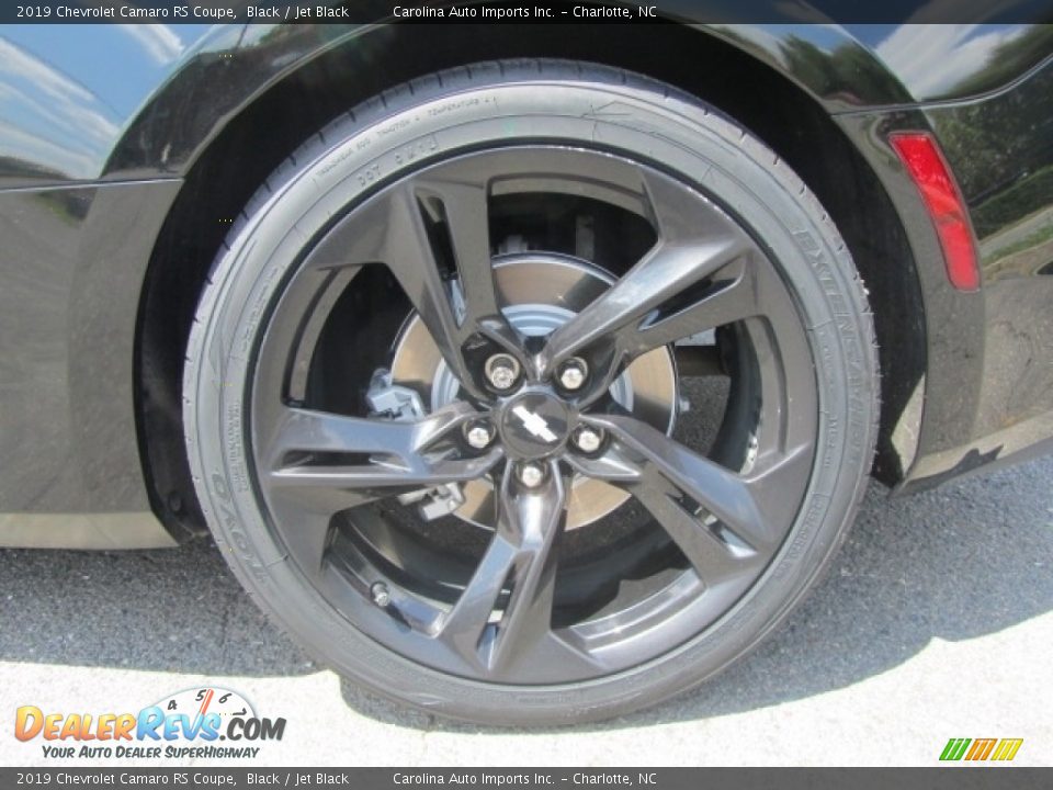 2019 Chevrolet Camaro RS Coupe Black / Jet Black Photo #26