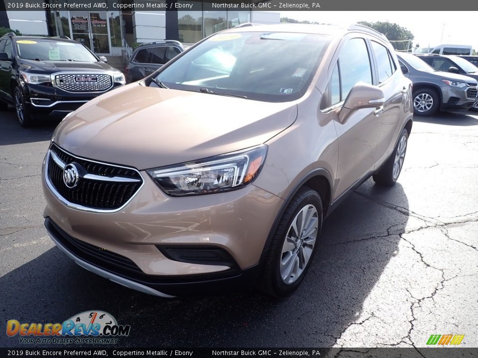 2019 Buick Encore Preferred AWD Coppertino Metallic / Ebony Photo #12