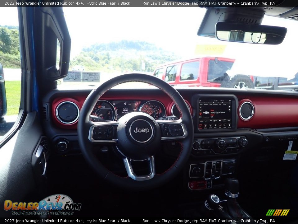 Dashboard of 2023 Jeep Wrangler Unlimited Rubicon 4x4 Photo #13