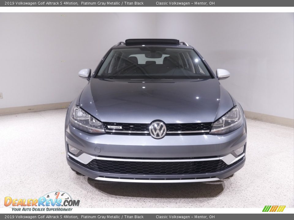 2019 Volkswagen Golf Alltrack S 4Motion Platinum Gray Metallic / Titan Black Photo #2