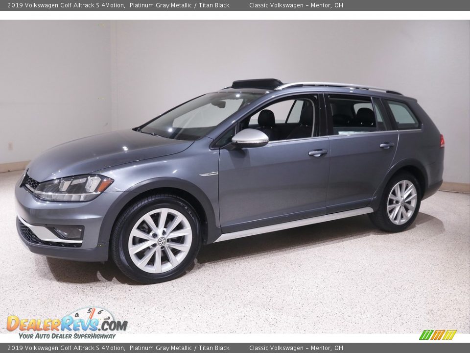 2019 Volkswagen Golf Alltrack S 4Motion Platinum Gray Metallic / Titan Black Photo #3