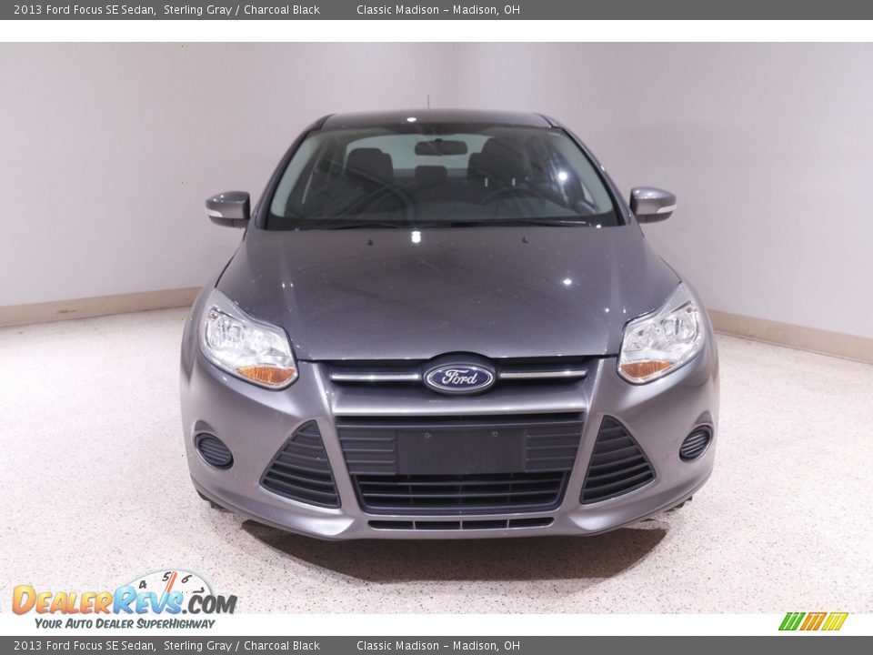 2013 Ford Focus SE Sedan Sterling Gray / Charcoal Black Photo #2
