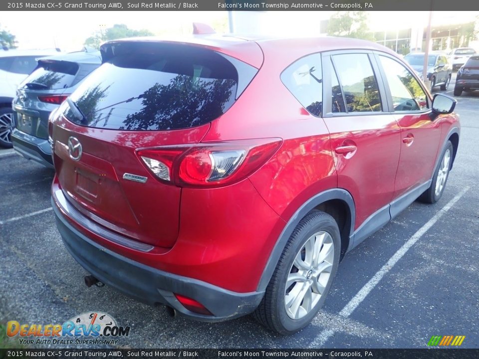 2015 Mazda CX-5 Grand Touring AWD Soul Red Metallic / Black Photo #3