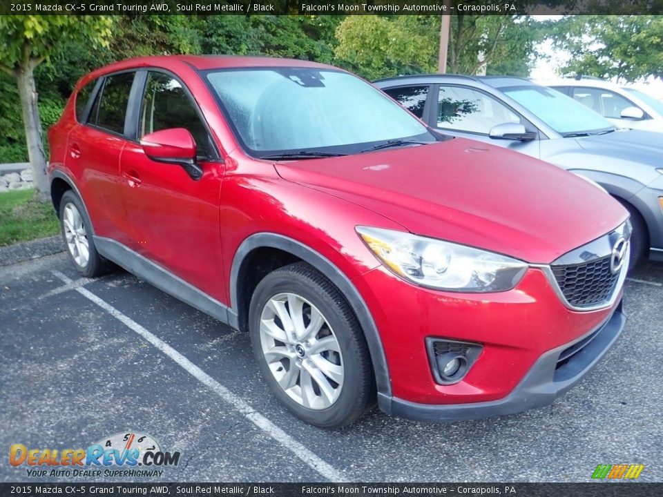 Front 3/4 View of 2015 Mazda CX-5 Grand Touring AWD Photo #4