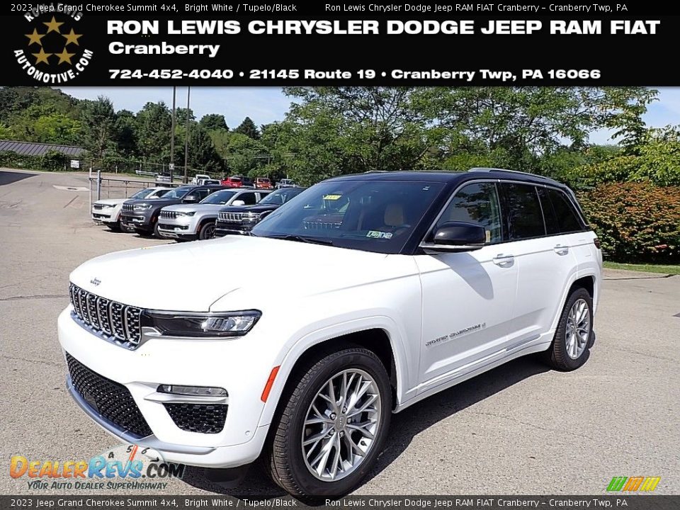 2023 Jeep Grand Cherokee Summit 4x4 Bright White / Tupelo/Black Photo #1