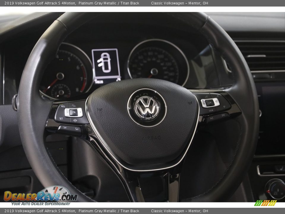 2019 Volkswagen Golf Alltrack S 4Motion Platinum Gray Metallic / Titan Black Photo #7