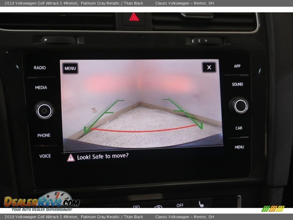 2019 Volkswagen Golf Alltrack S 4Motion Platinum Gray Metallic / Titan Black Photo #12