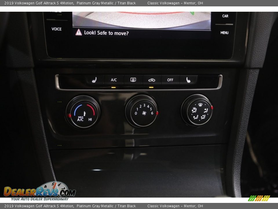 2019 Volkswagen Golf Alltrack S 4Motion Platinum Gray Metallic / Titan Black Photo #13