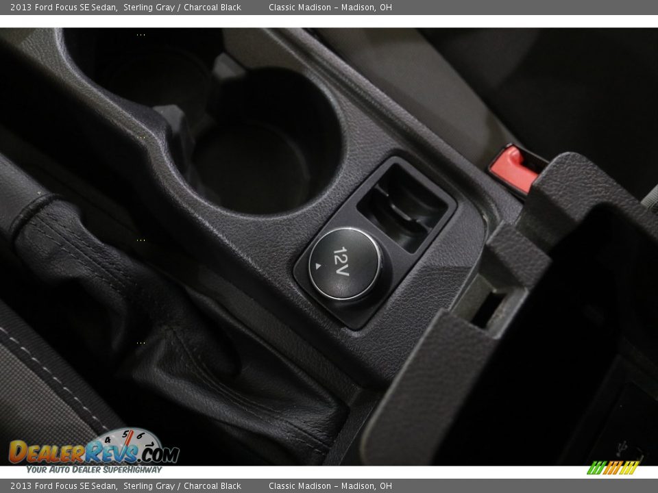 2013 Ford Focus SE Sedan Sterling Gray / Charcoal Black Photo #13