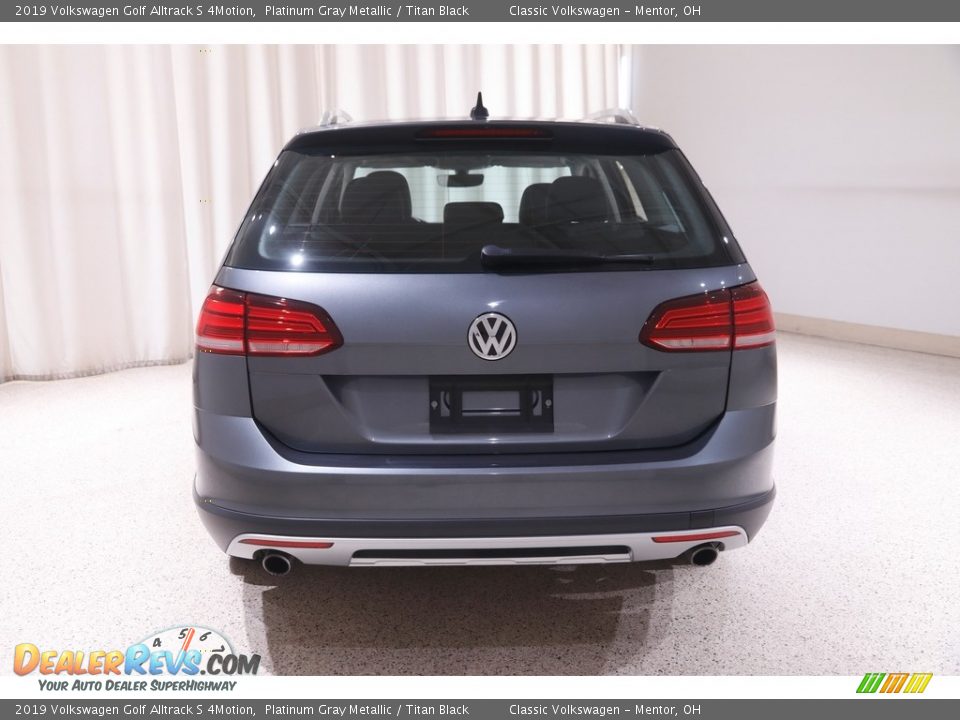 2019 Volkswagen Golf Alltrack S 4Motion Platinum Gray Metallic / Titan Black Photo #18