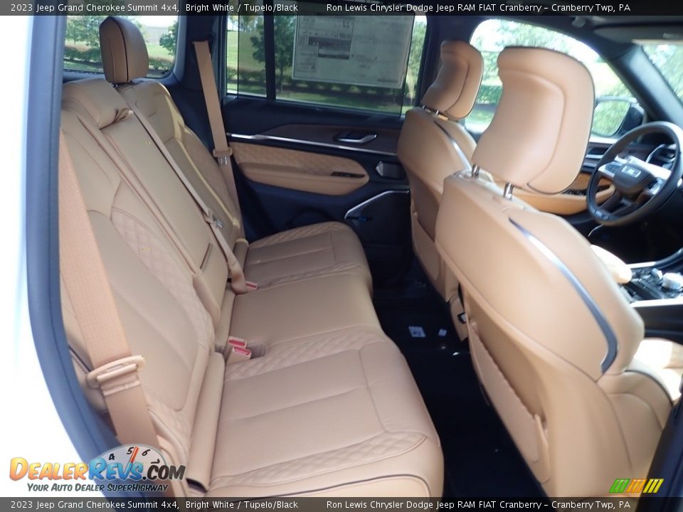 Rear Seat of 2023 Jeep Grand Cherokee Summit 4x4 Photo #11