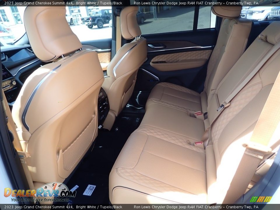 Rear Seat of 2023 Jeep Grand Cherokee Summit 4x4 Photo #12