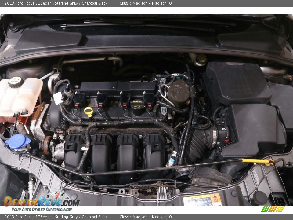 2013 Ford Focus SE Sedan Sterling Gray / Charcoal Black Photo #19