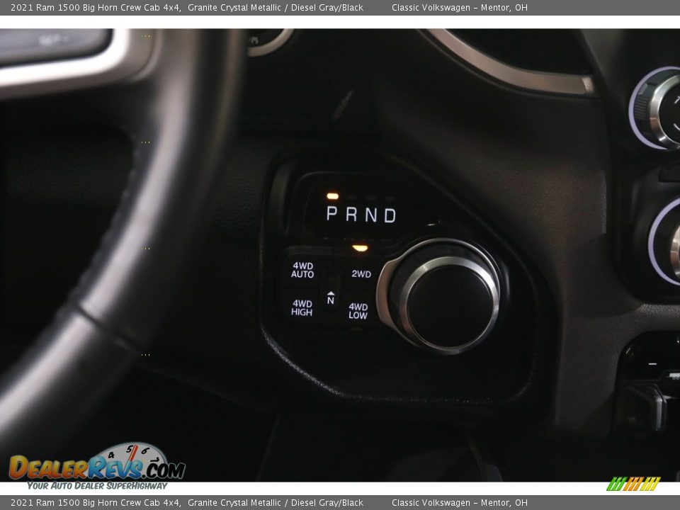 2021 Ram 1500 Big Horn Crew Cab 4x4 Granite Crystal Metallic / Diesel Gray/Black Photo #14