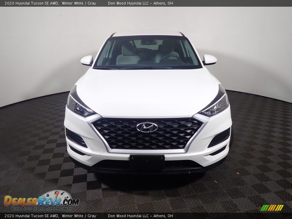 2020 Hyundai Tucson SE AWD Winter White / Gray Photo #5