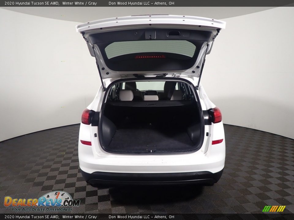 2020 Hyundai Tucson SE AWD Winter White / Gray Photo #14