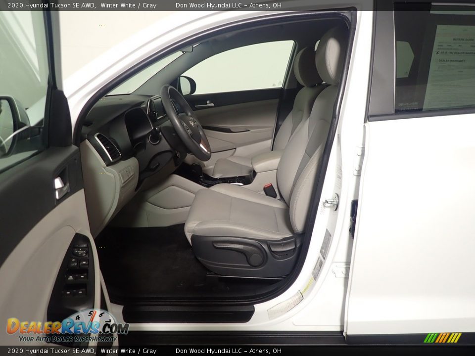 2020 Hyundai Tucson SE AWD Winter White / Gray Photo #22