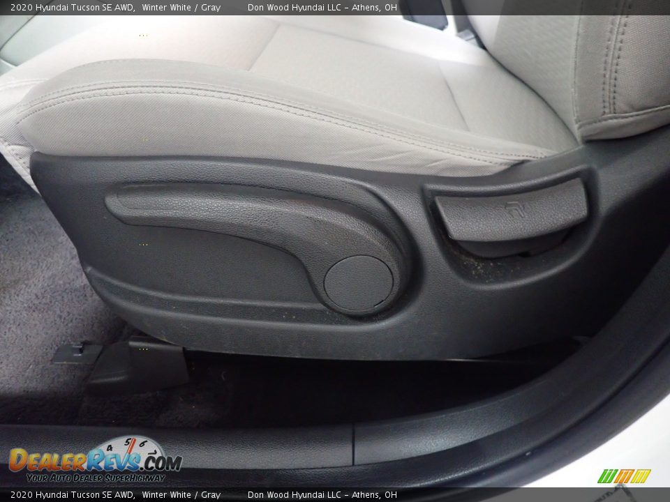 2020 Hyundai Tucson SE AWD Winter White / Gray Photo #23