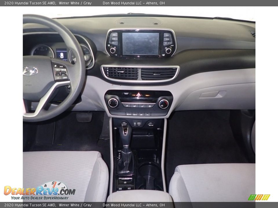 2020 Hyundai Tucson SE AWD Winter White / Gray Photo #25