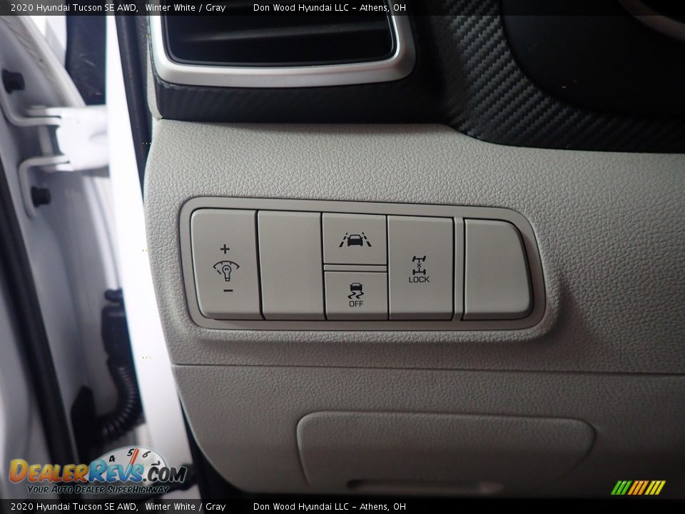 2020 Hyundai Tucson SE AWD Winter White / Gray Photo #31