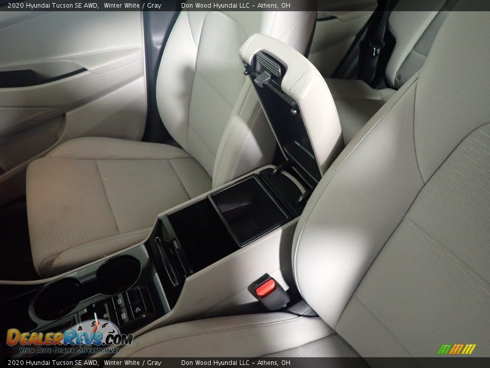 2020 Hyundai Tucson SE AWD Winter White / Gray Photo #33