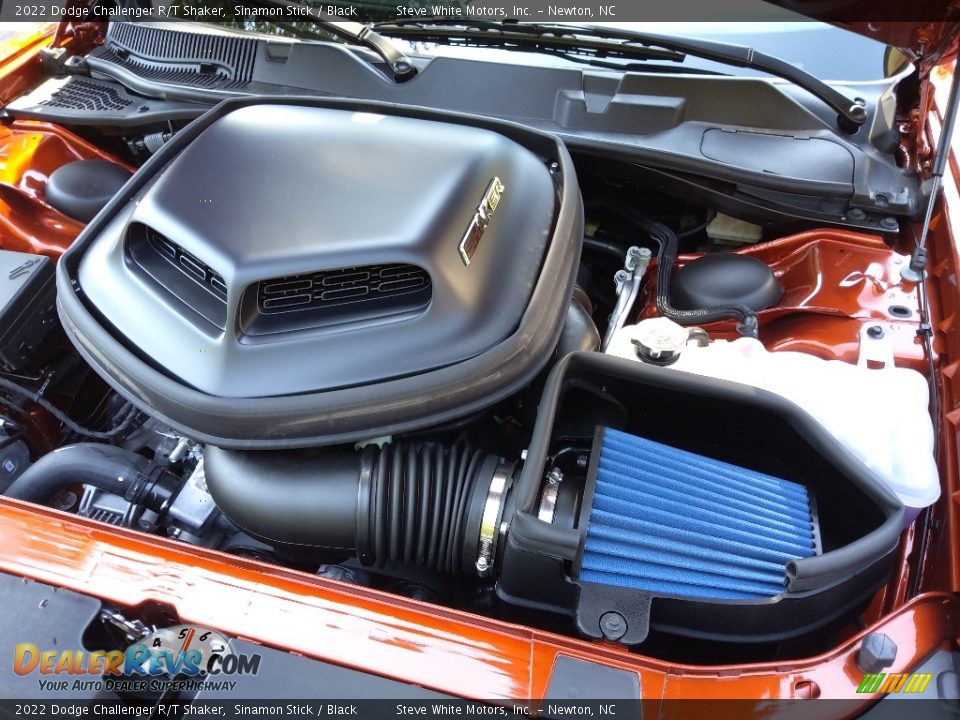 2022 Dodge Challenger R/T Shaker 5.7 Liter HEMI OHV 16-Valve VVT V8 Engine Photo #9