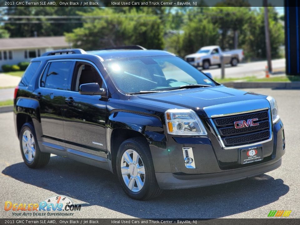 2013 GMC Terrain SLE AWD Onyx Black / Jet Black Photo #2