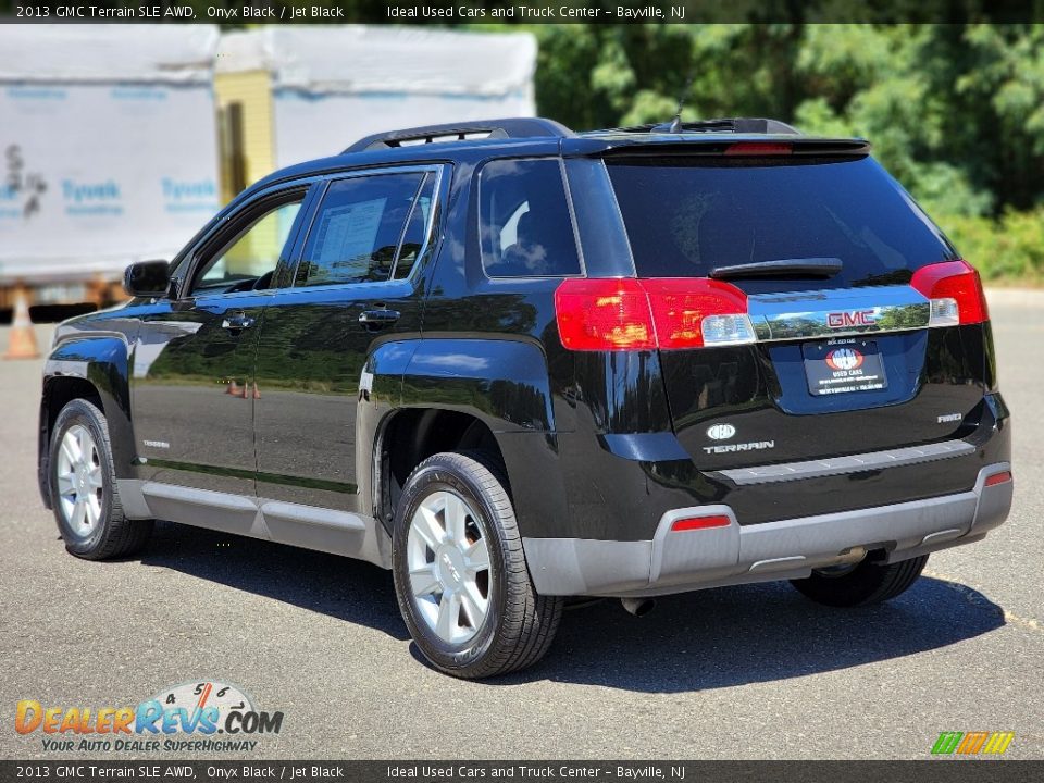 2013 GMC Terrain SLE AWD Onyx Black / Jet Black Photo #5